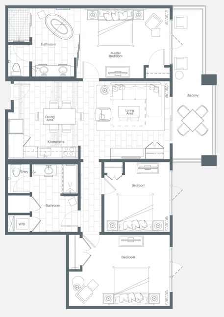 westin-nanea-ocean-villas-3bed-floor-plan