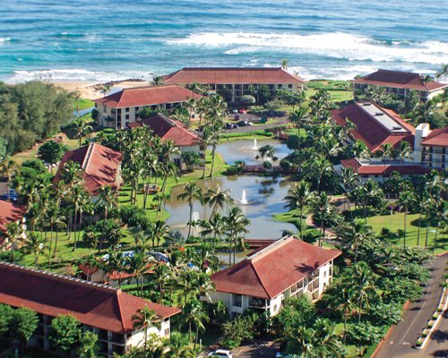 Kauai Beach Villas Aerial View